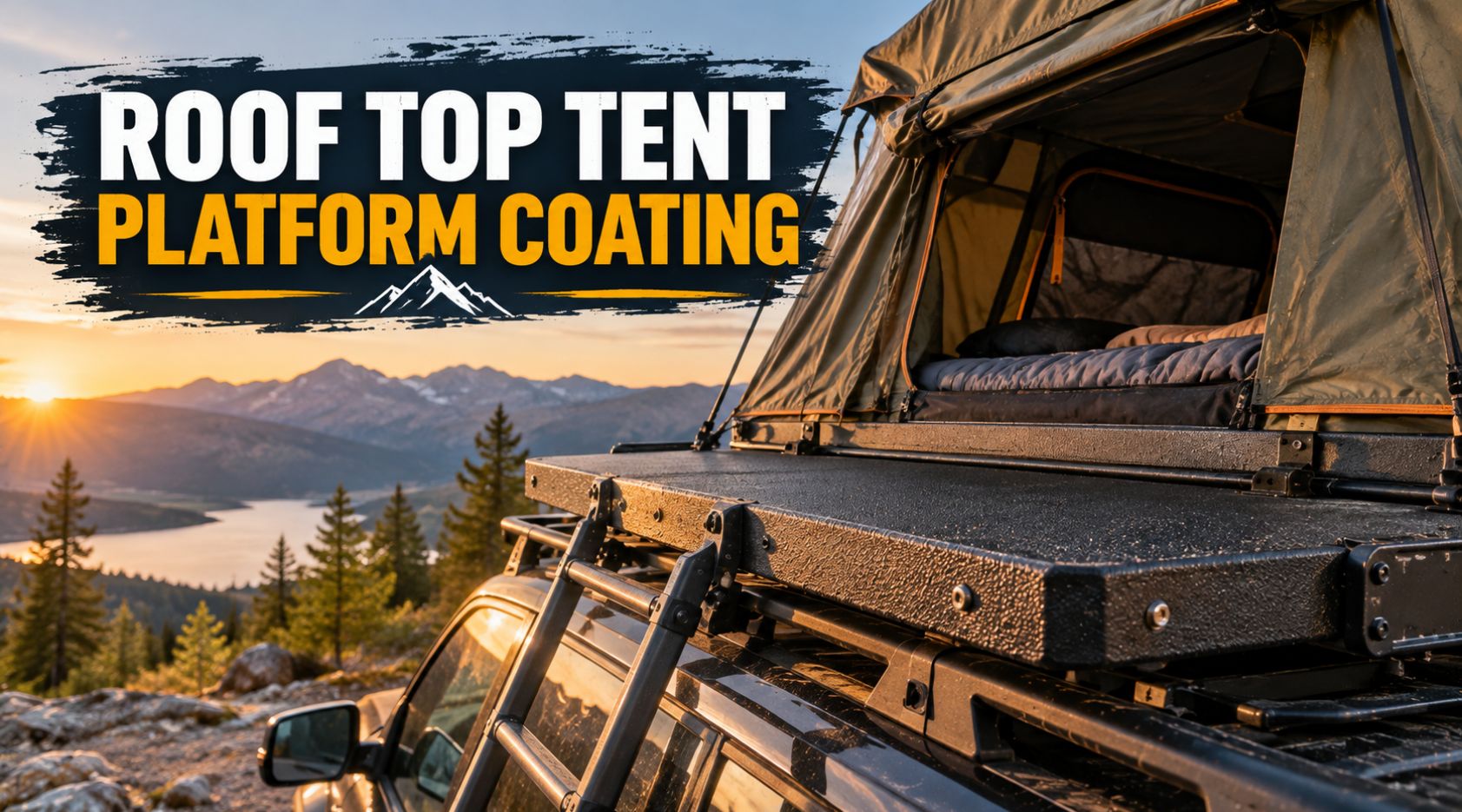roof top tent platform coating