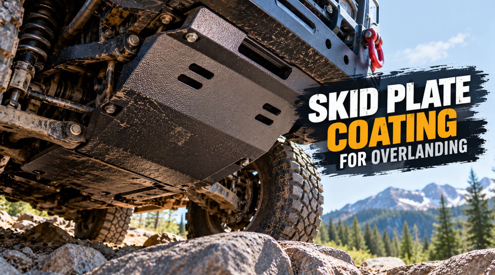 skid plate coating overlanding