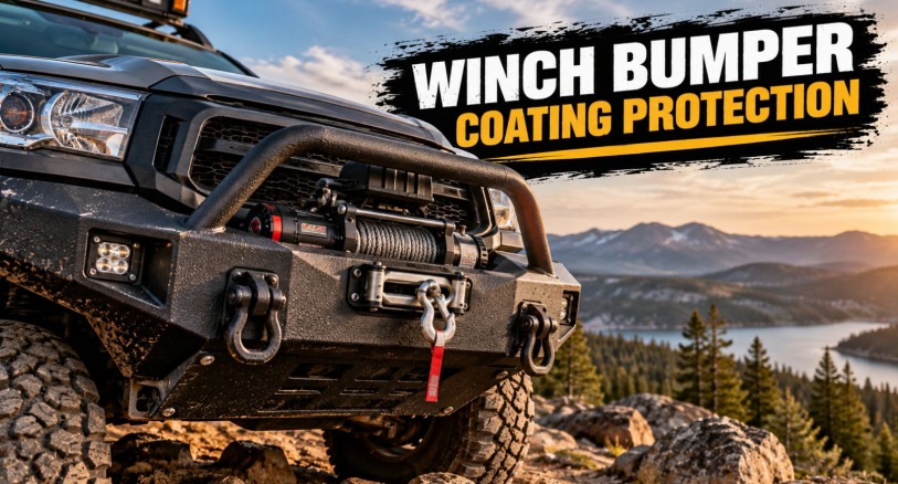 winch bumper coating protection