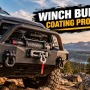 Coating Winch Bumpers for Off-Road Durability